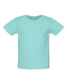 RADYAN® Infant Crew Short Sleeve Cotton Jersey Tee