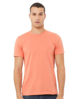 BELLA + CANVAS® Men’s Premium Jersey Crewneck Short Sleeve Tee for Everyday Wear