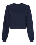 BELLA + CANVAS® Women's Raglan Long Sleeve Pullover Fleece