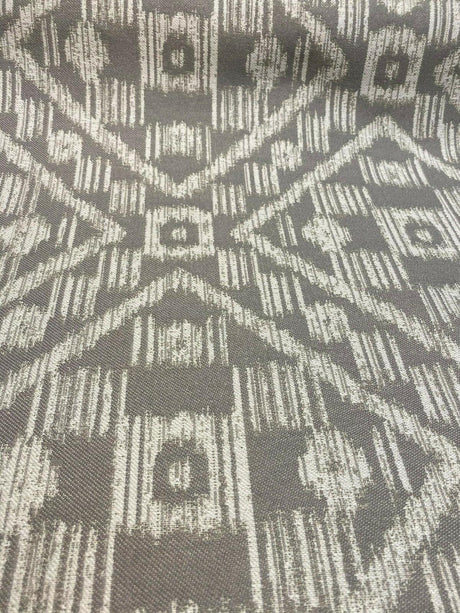 Covington SD Block Island Ikat Gray Dolphin Outdoor Fabric - Gray Dolphin Ikat, 58" Width (1 Yard)