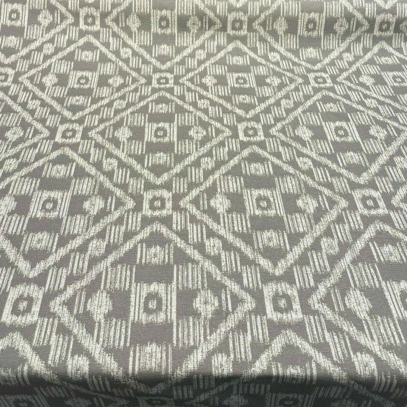 Covington SD Block Island Ikat Gray Dolphin Outdoor Fabric - Gray Dolphin Ikat, 58" Width (1 Yard)
