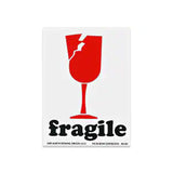 Spacious 3" x 4" Glass Labels 500 Labels per Roll
