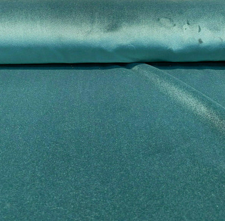 Prestige Green Velour Drapery Fabric - Green, Napped Woven, 54" Width (By The Yard)