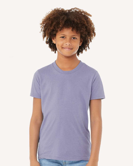BELLA + CANVAS® Youth Jersey Crewneck Short Sleeve Tee