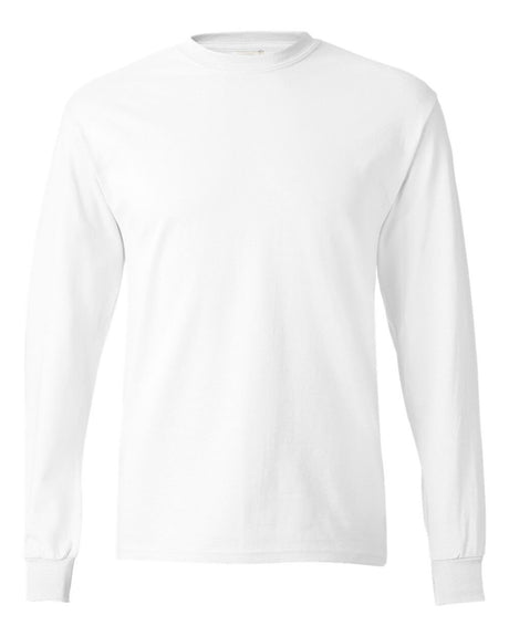 Hanes® Authentic Crewneck Long Sleeve T-Shirt