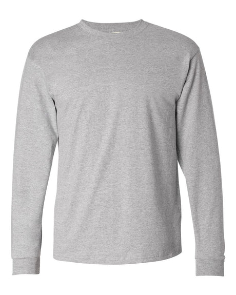 Hanes® Authentic Crewneck Long Sleeve T-Shirt