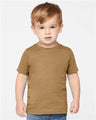 RADYAN® Toddler Fine Crewneck Short Sleeve Jersey Tee - 3321