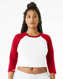 BELLA + CANVAS® Micro 3/4 Raglan Sleeve Baby Tee