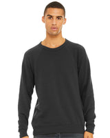 BELLA + CANVAS® Sponge Fleece Raglan Crewneck Long Sleeve Sweatshirt