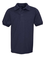 Jerzees® Youth Dri-Power Polo - Comfortable & Sustainable 50/50 Cotton/Polyester