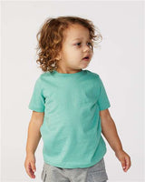 RADYAN® Toddler Fine Jersey Crewneck Short Sleeve Tee - 3321