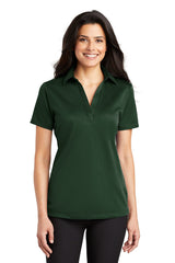 Port Authority® Women's Silk Touch Performance Collared Short Sleeve Polo