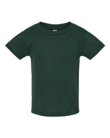 RADYAN® Infant Crew Short Sleeve Cotton Jersey Tee