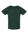 RADYAN® Infant Crew Short Sleeve Cotton Jersey Tee