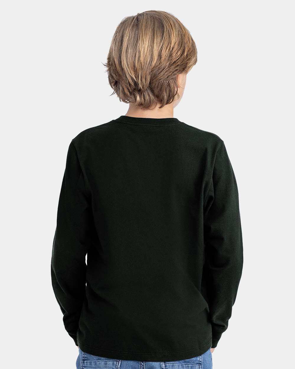 Next Level® Youth Long Sleeve Cotton T-Shirt
