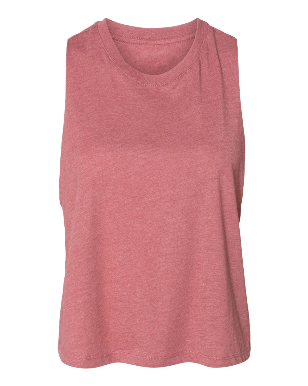 BELLA + CANVAS® Women's Racerback Crewneck Crop Tank - 6682