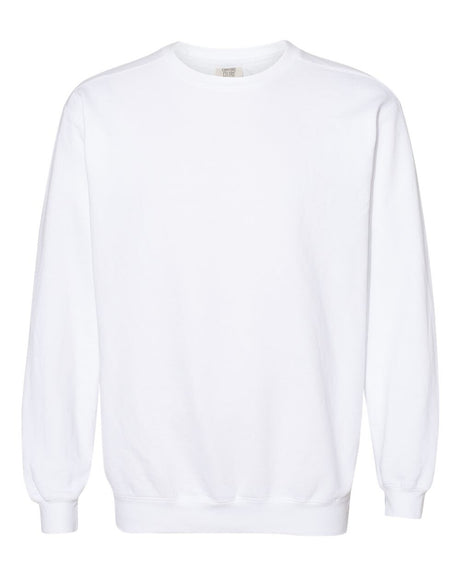 Comfort Colors® Garment Dyed Crewneck Long Sleeve Sweatshirt