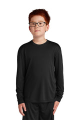 Sport-Tek® Crewneck Long Sleeve T-Shirt for Youth