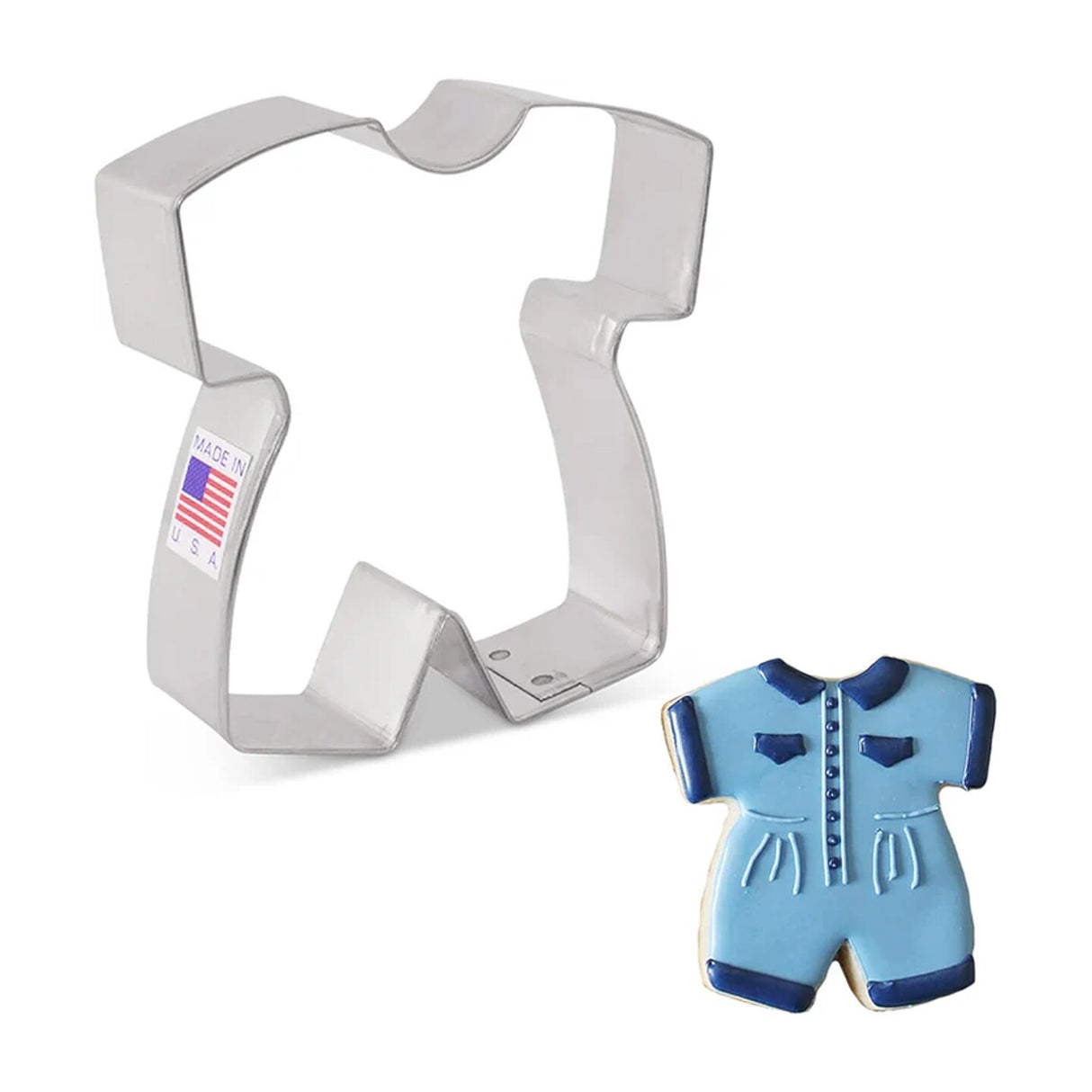 Ann Clark Baby Romper Cookie Cutter, 3.5"