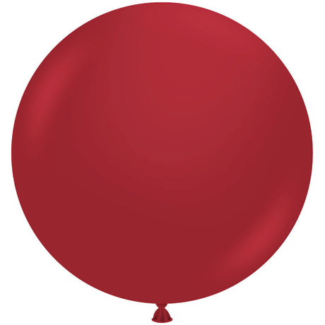 36 Inch Latex Balloons Scarlett Red