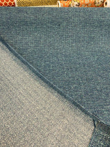 Sampson Ocean Peacock Blue Chenille Performance Upholstery Fabric - Blue Green Tweed Mix, 58" Width (1 Yard)