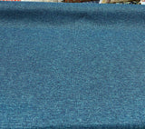 Sampson Ocean Peacock Blue Chenille Performance Upholstery Fabric - Blue Green Tweed Mix, 58" Width (1 Yard)