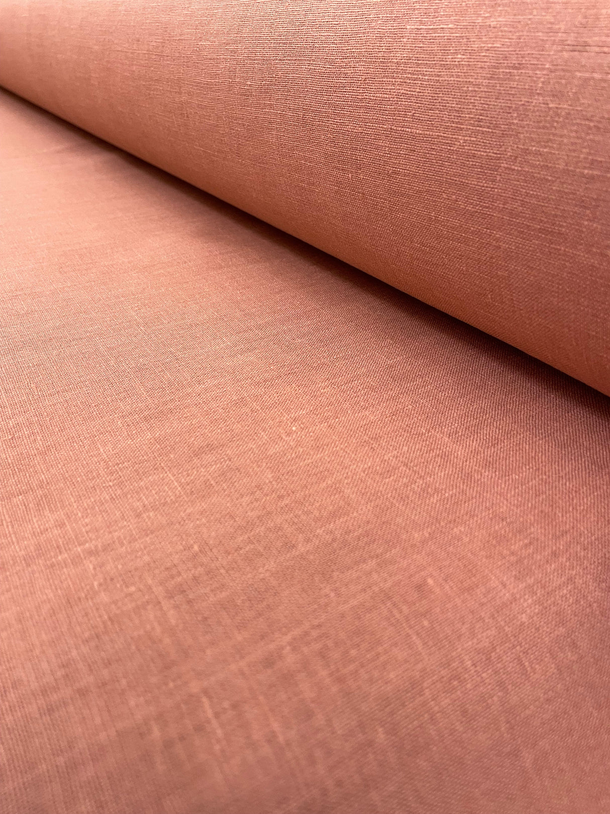 Pure Linen Fabric Clay