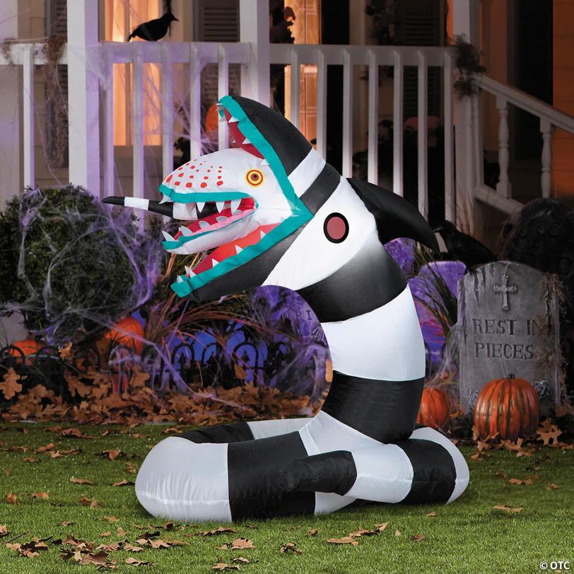 36" Airblown® Inflatable Beetlejuice™ Sandworm Halloween Outdoor Yard Decoration