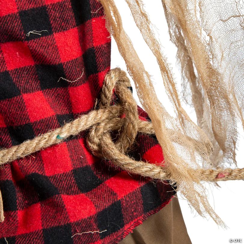 36" Twitching Scarecrow Animated Prop