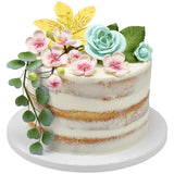 Cherry Blossoms 4 per order - Gum Paste Flowers cake topper