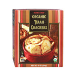 Trader Joe's Organic Naan Crackers Perfect for Dipping 10 Oz