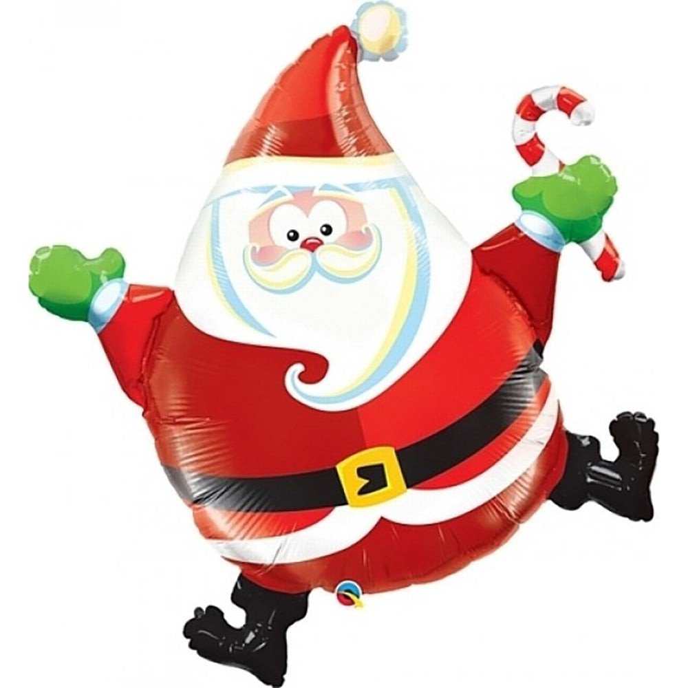 Foil Balloon Jolly Dancing Santa