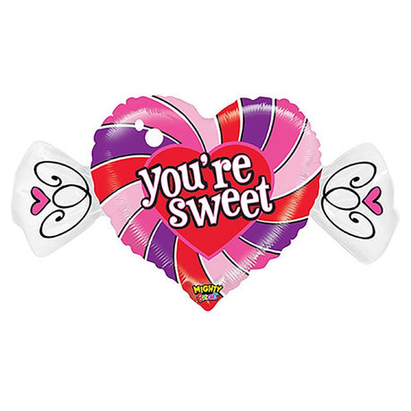 Foil Balloon 37 Inch Mighty Sweet Candy