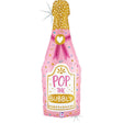 Champagne Bottle Foil Balloon
