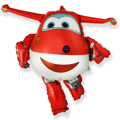 Foil Balloon Super Wings Jet 37 Inch