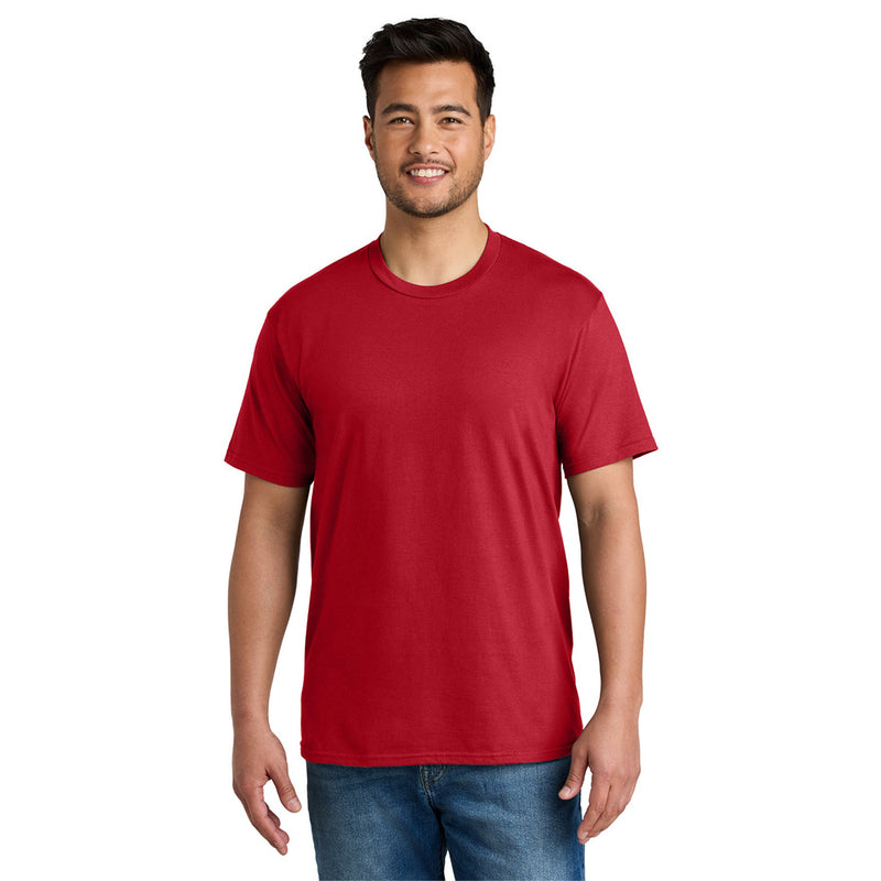 Port & Company® Short Sleeve Crewneck CVC Tee