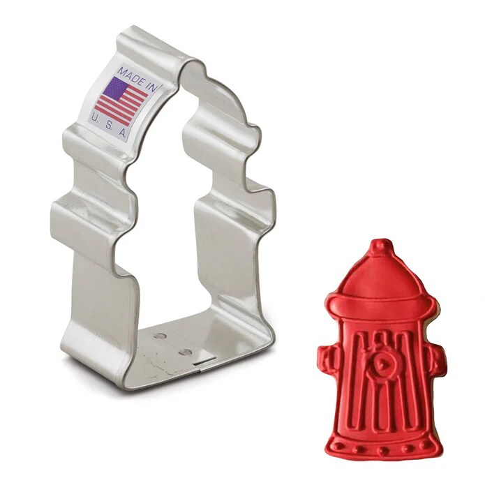 Ann Clark Fire Hydrant Firefighter Cookie Cutter