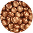 Celebakes Copper Lentil Dragees, 3.7 oz.