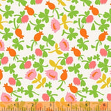 Cotton Knit Calico Floral Pink Colorway