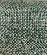 Sampson Aegean Green Chenille Performance Upholstery Fabric - Green, Solid, 58" Width (1 Yard)