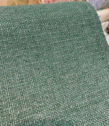 Sampson Aegean Green Chenille Performance Upholstery Fabric - Green, Solid, 58" Width (1 Yard)