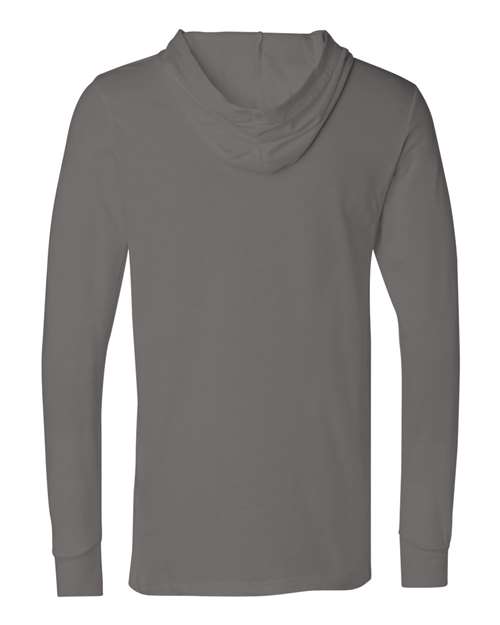 Jersey Hooded Long Sleeve Tee