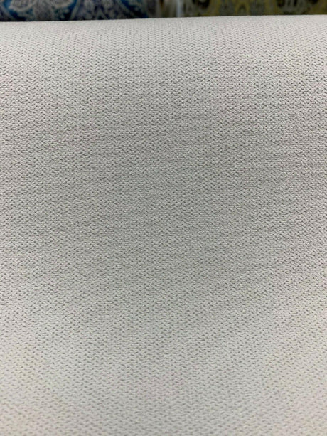 Fabricut Dynamite Sensation Polyester Fabric - Salt White, Chenille Upholstery, 54" Width (1 Yard)