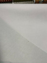 Fabricut Dynamite Sensation Polyester Fabric - Salt White, Chenille Upholstery, 54" Width (1 Yard)