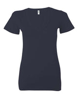 Bella + Canvas Women's Jersey Deep V-Neck Tee