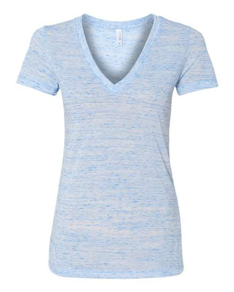 Bella + Canvas Women's Jersey Deep V-Neck Tee