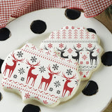 Confection Couture Nordic Christmas Sweater Background Cookie Stencil