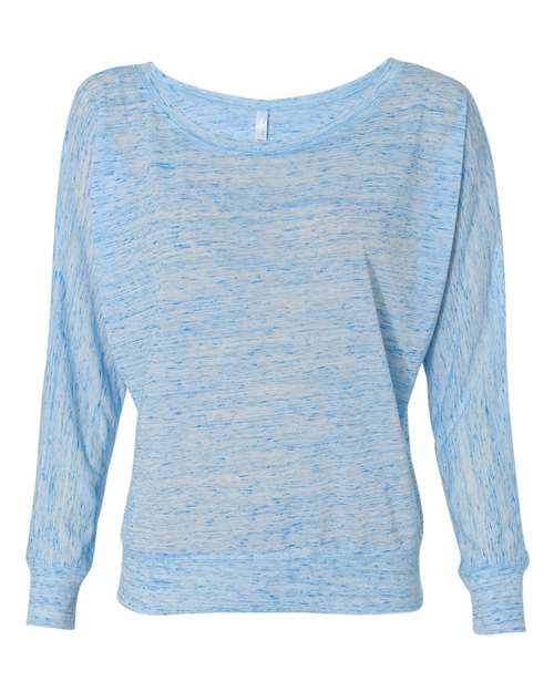 Women's Flowy Off Shoulder Long Sleeve Tee