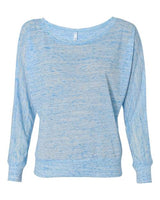 Women's Flowy Off Shoulder Long Sleeve Tee