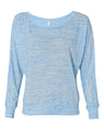 Women's Flowy Off Shoulder Long Sleeve Tee